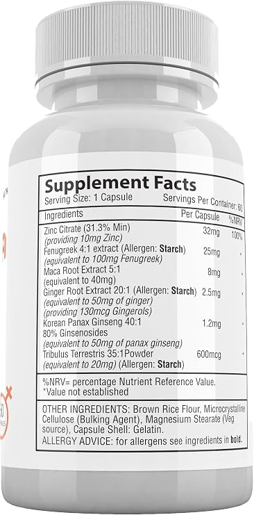 Alpha Edge Capsules - Unleash Your Peak Performance 60 Capsules