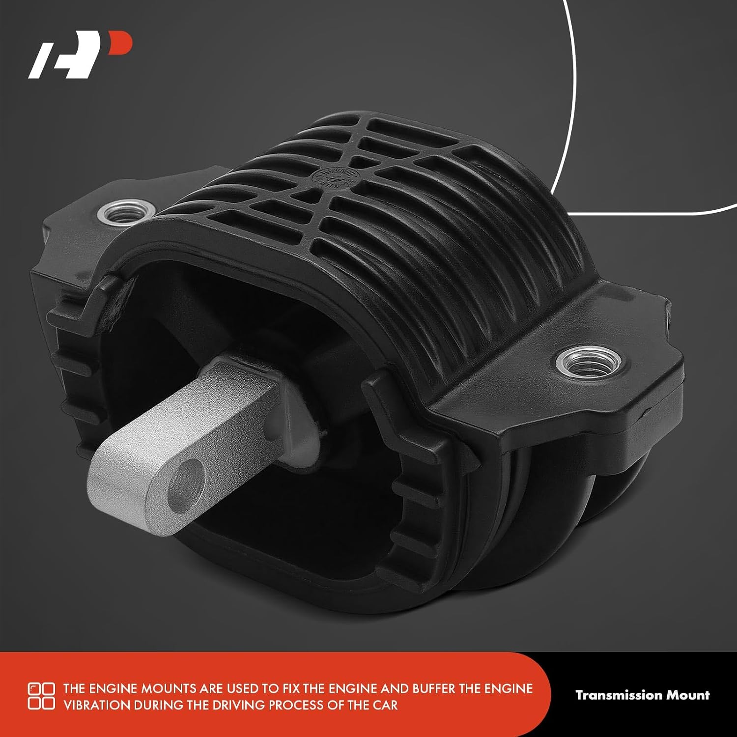 A-Premium Transmission Mount Compatible with BMW 528i, 550i, 550i GT, 650i, 650i Gran Coupe, 740i, 740Li, 750i, 750i xDrive, 750Li, 750Li xDrive, 760Li, Alpina B7, Alpina B7 xDrive, Alpina B7L, M5