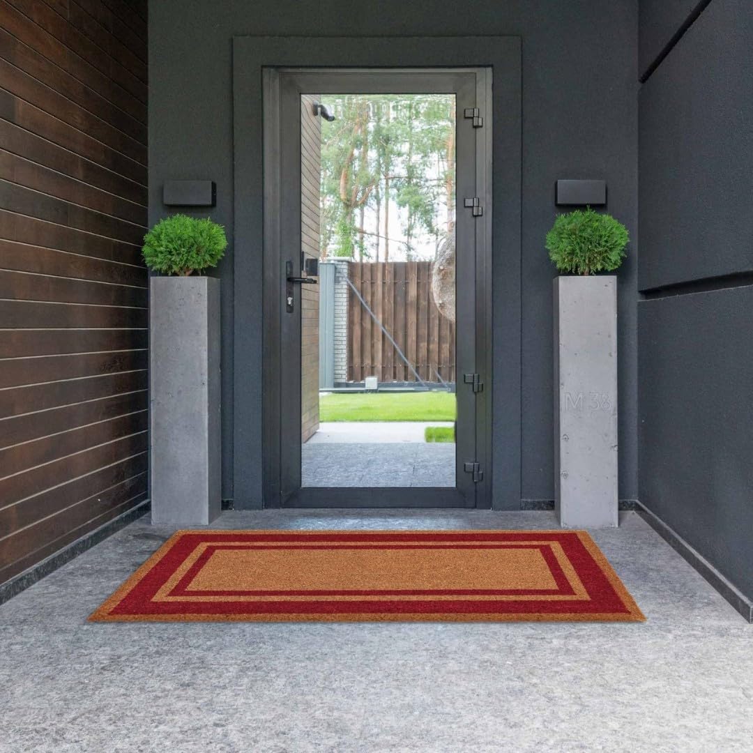 Casatessile Super Paillasson Coco 60 x 120 cm - Rosso