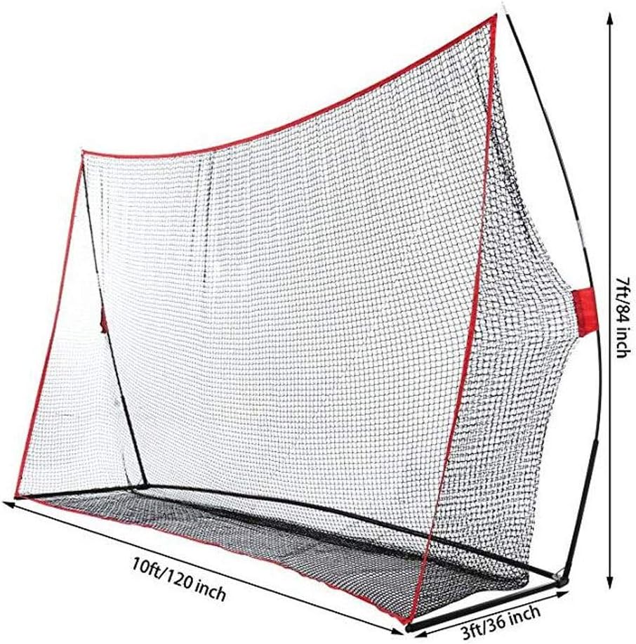 Portable Golf Net Hitting Net Practice Folding Golf Hitting Practice Net Golf Chipping Target Net with Carrying Bag Outdoor Multi-Sport Easy Net