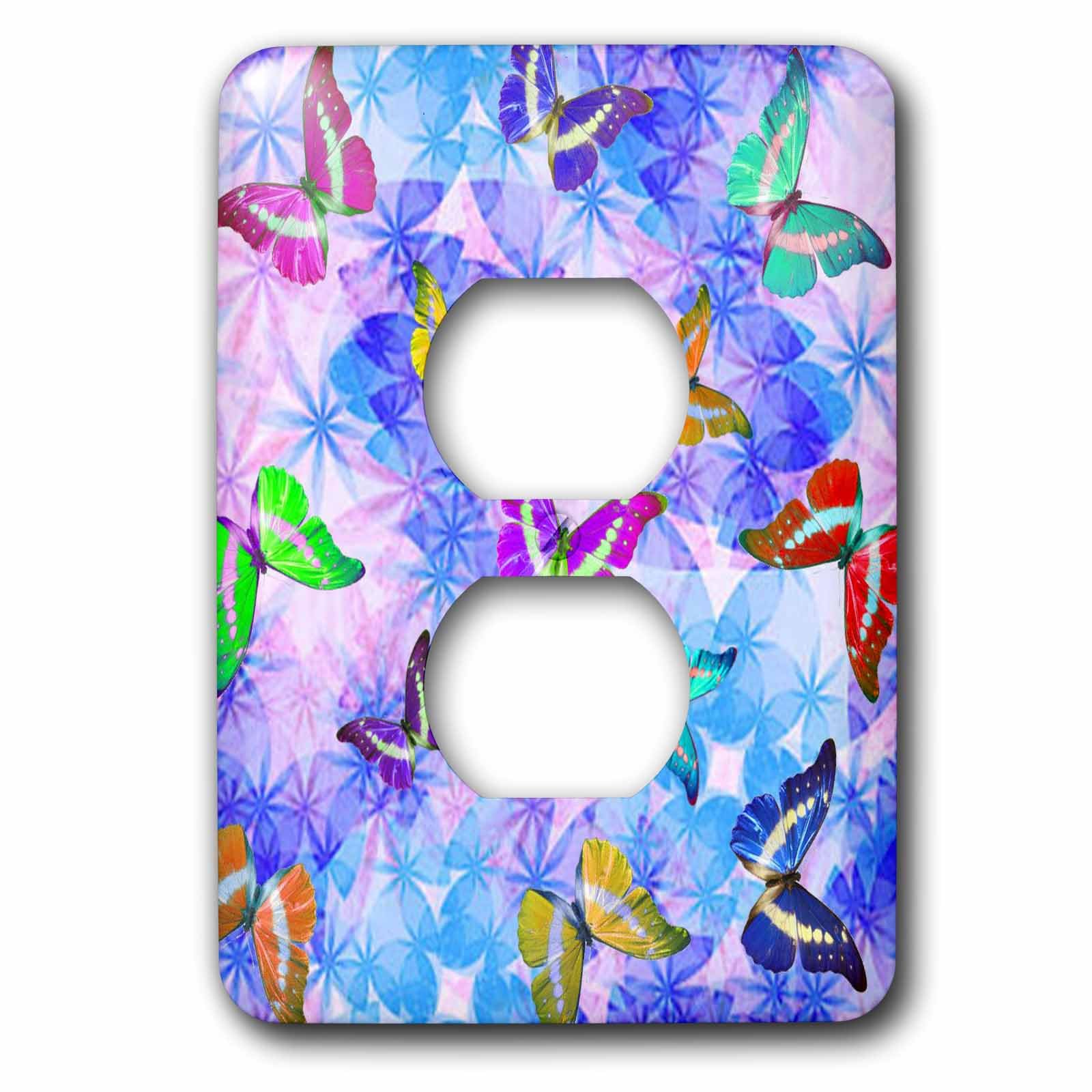 Cosmic Dust décoration murale 15,2 cm anti-rayures motif papillons