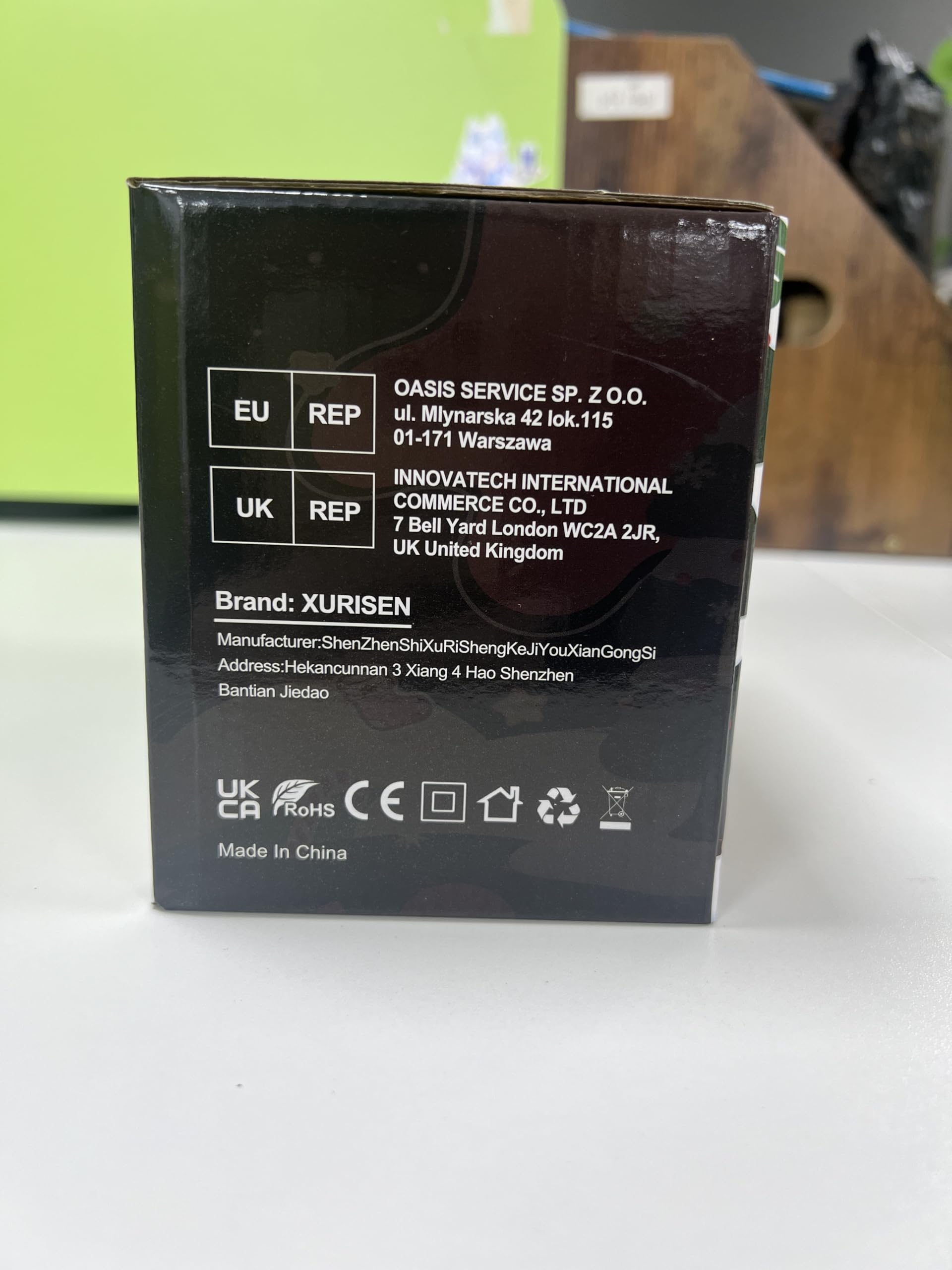 XURISEN 123M Lichterkette 1000 LED Warmweiß Dunkelgrün Weihnachtsbaum Timer 8 Modi IP44 Wasserdicht Fernbedienung für Garten Balkon Weihnachtsdekoration