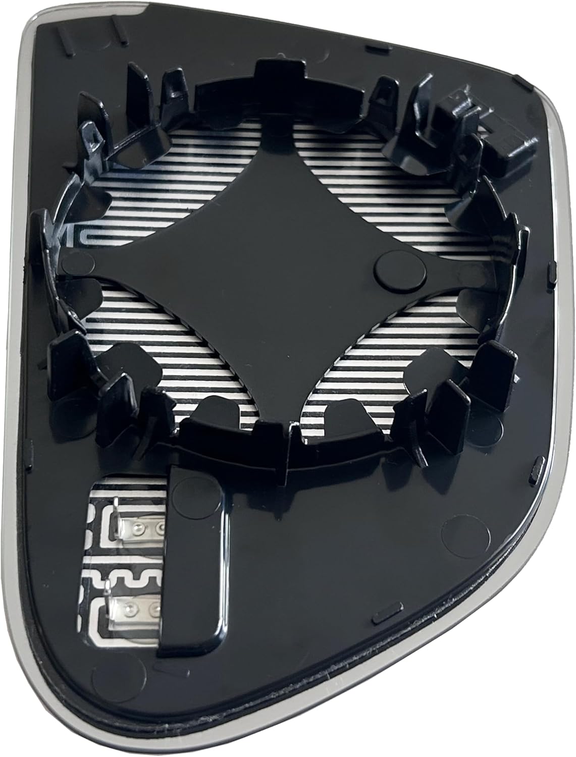 2018 Model 3 Driver Side Heated Mirror Glass Replacement for Tesla Model 3 2017 2018 2019 2020 2021 2022 2023 Left Side View Heated Convex Mirror with Rear Holder