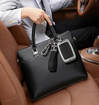 Car Key Case compatible with Land Rover Range Rover Evoque Sport Velar Jaguar XF XJ XJL F-pace XE E-Pace Discovery LR4 Vogue 5 Buttons Smart Key Fob Case Key Case Protector