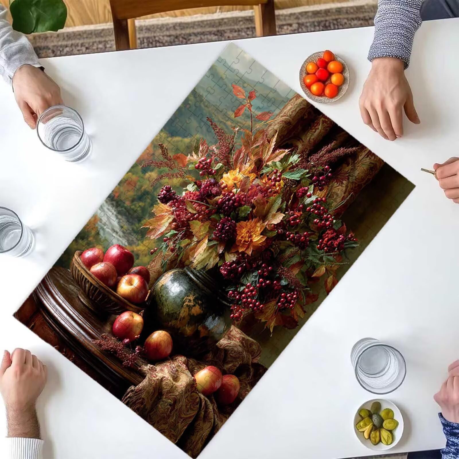 1500 Pezzi di Puzzle, 1500 Pezzi di Puzzle per Adulti, Regalo Anniversario, Regalo Natale, Decorazione Della Casa, Prevenzione Della Degenerazione Cerebrale Negli Anziani 87x57cm PjY9508 J-9
