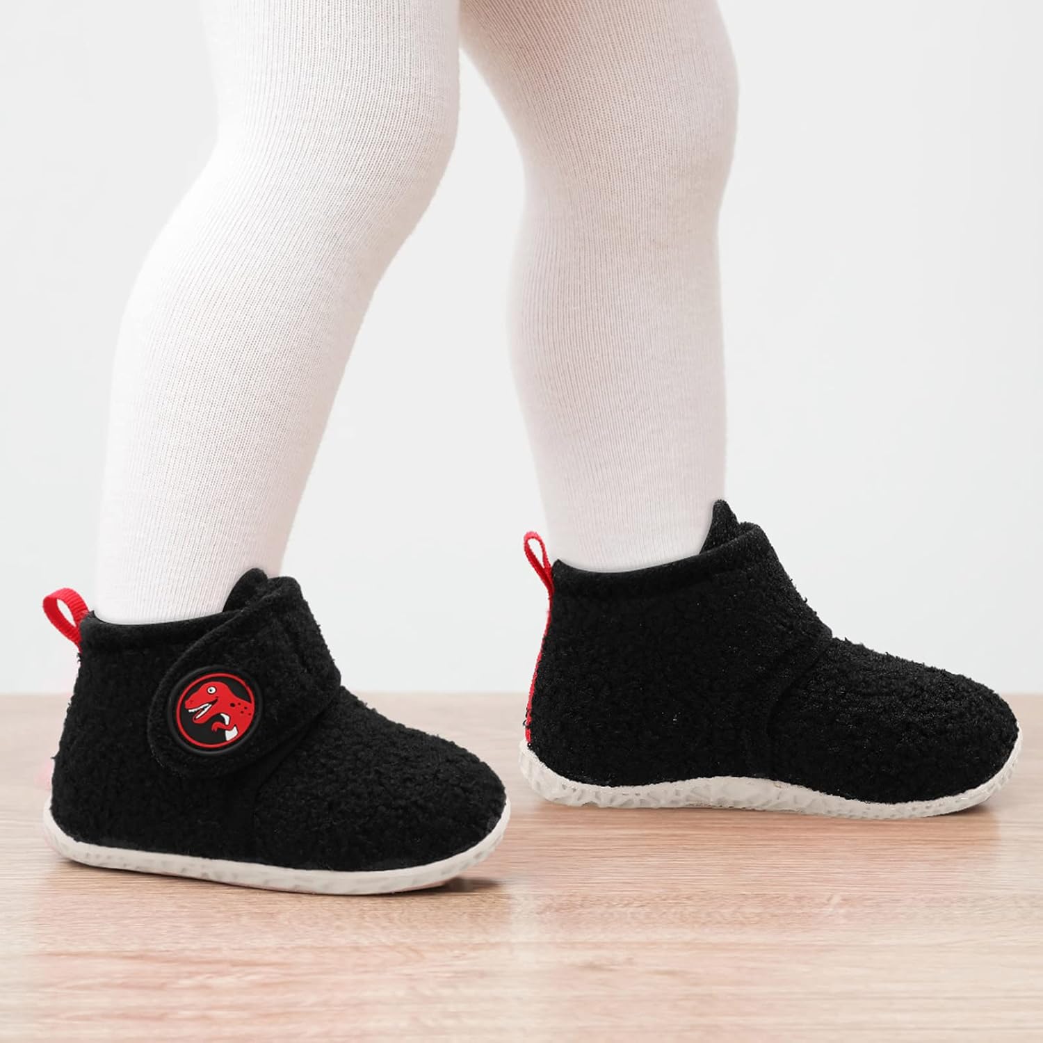 LeIsfIt Toddler Slippers Boys Girls House Slippers Kids Winter Boots Warm Lightweight House Shoes Non-slip Indoor Slipper Shoes - Image 6