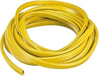 Vista 19 de uxcell Borde de borde de canal en U, 16.4 pies de longitud, tira de sellado de goma para borde de 0.039-0.098 in