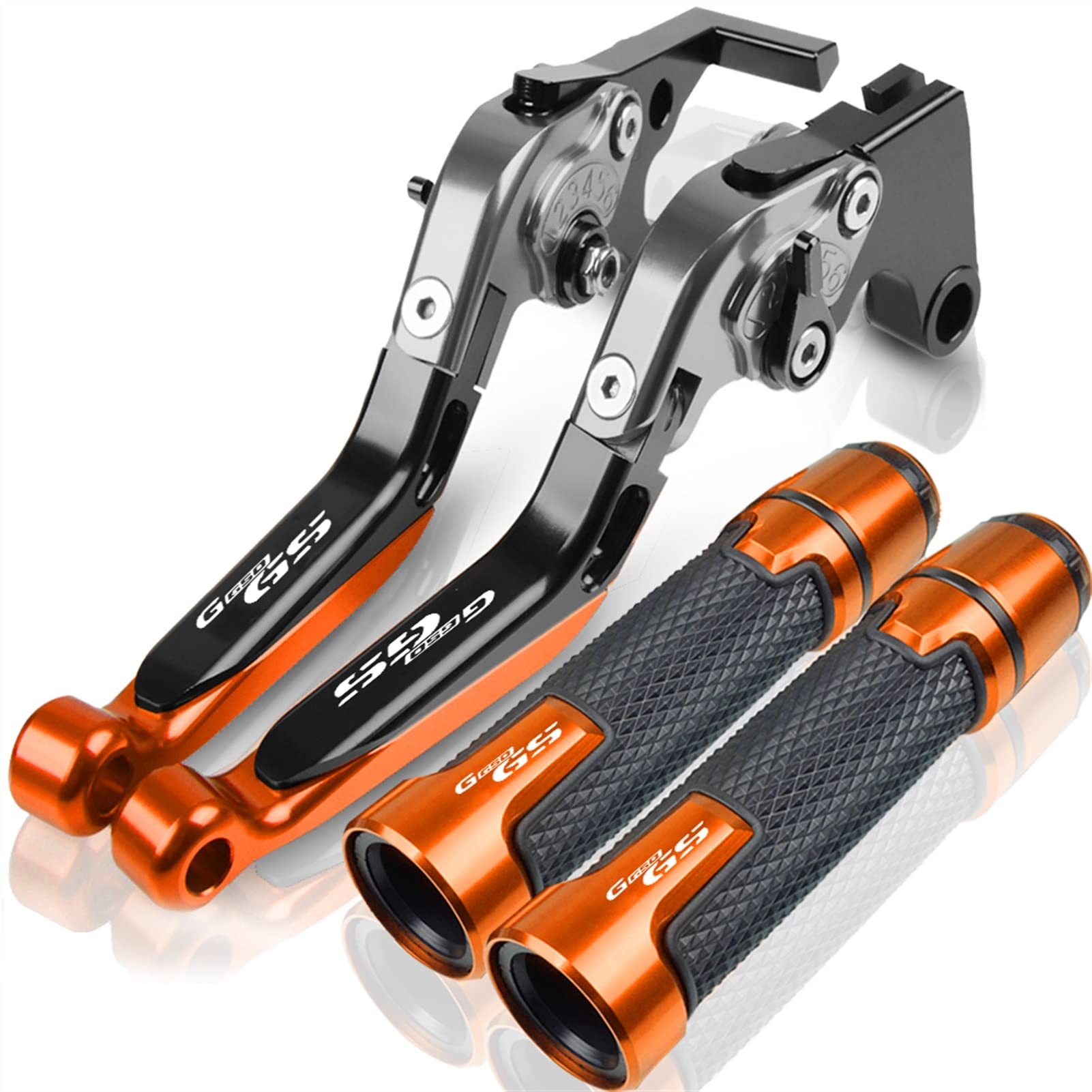 Levier de frein moto anti-fatigue réglable pour poignées BMW G650GS 2013