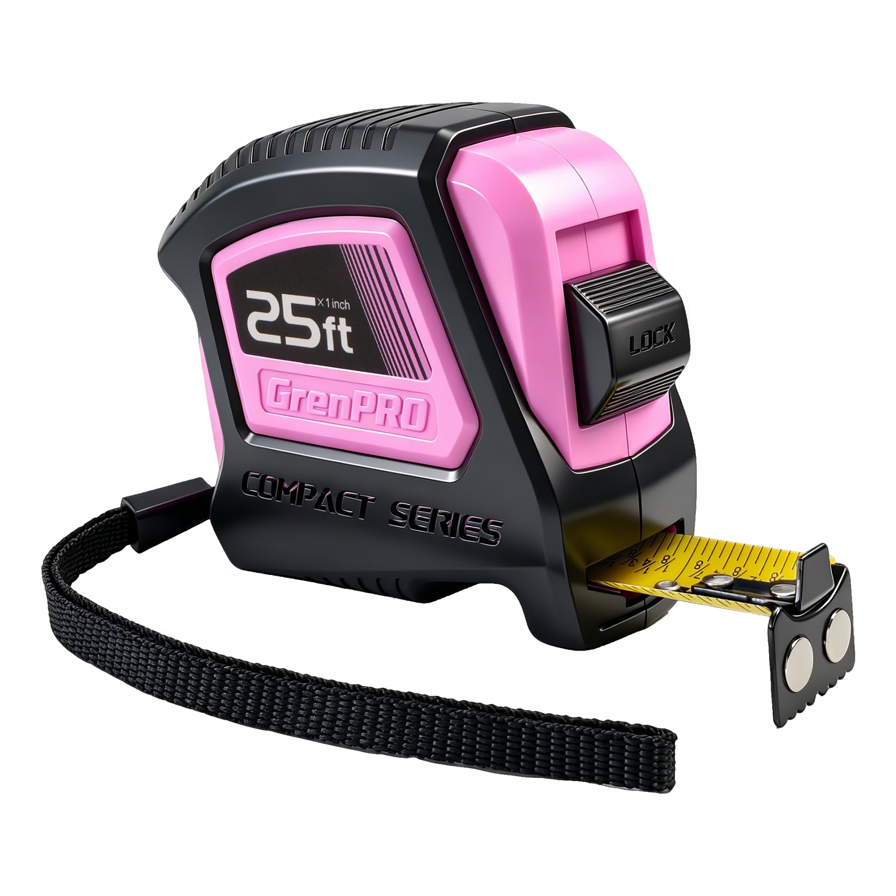 GRENPRO 25FT Magnetic Tape Measure, Double-Sided 1/32", Nylon Coated Blade — Amazon image 8