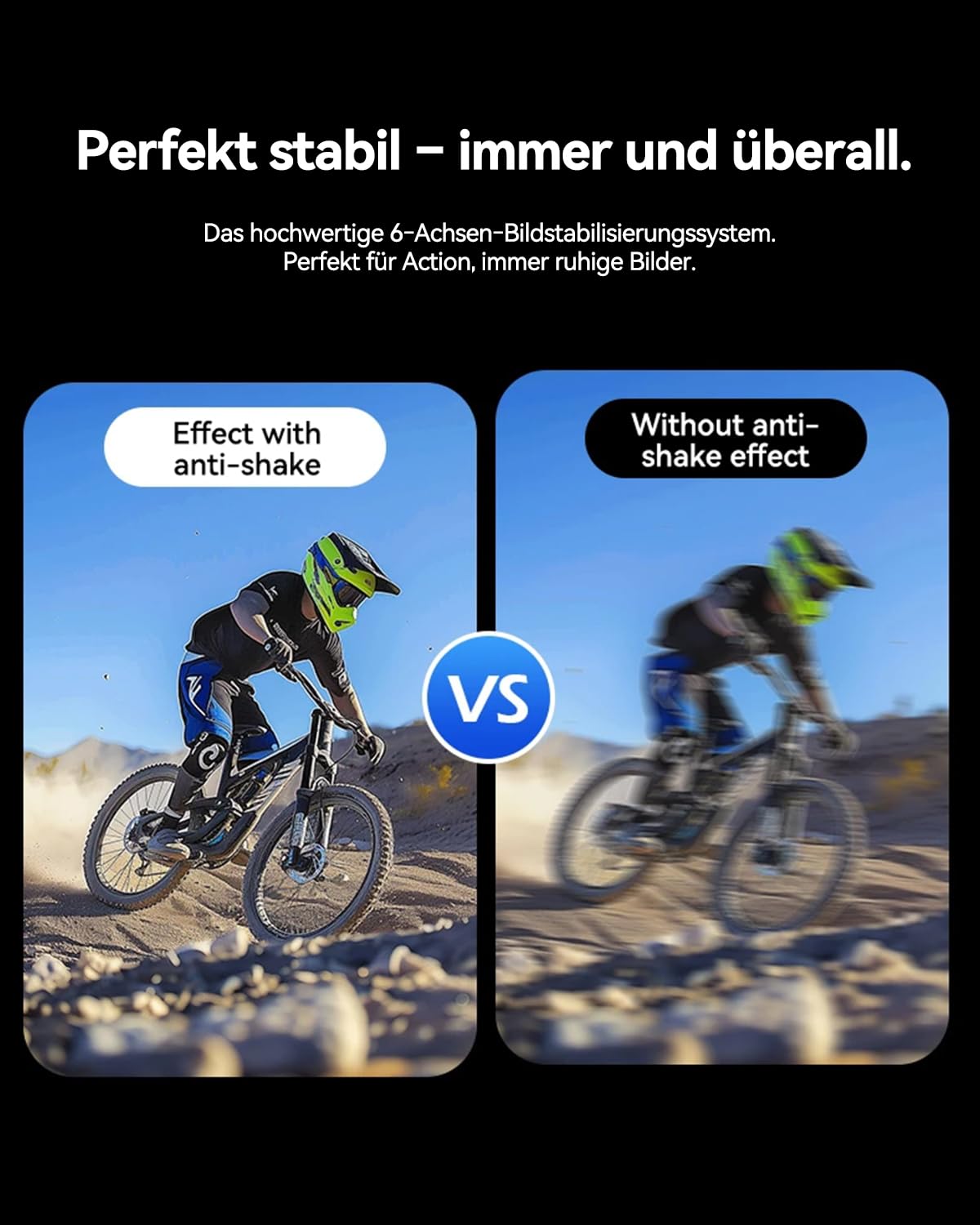 Spedal 4K Dashcam Motorrad, WiFi Dashcam Auto mit GPS-Tracking, 6-Achsen EIS, 6h Akku 30fps Action Cam, Fahrrad Kamera, 132° Weitwinkel, IP65 wasserdicht, Nachtsicht, inkl. 64GB SD-Karte (Grau)