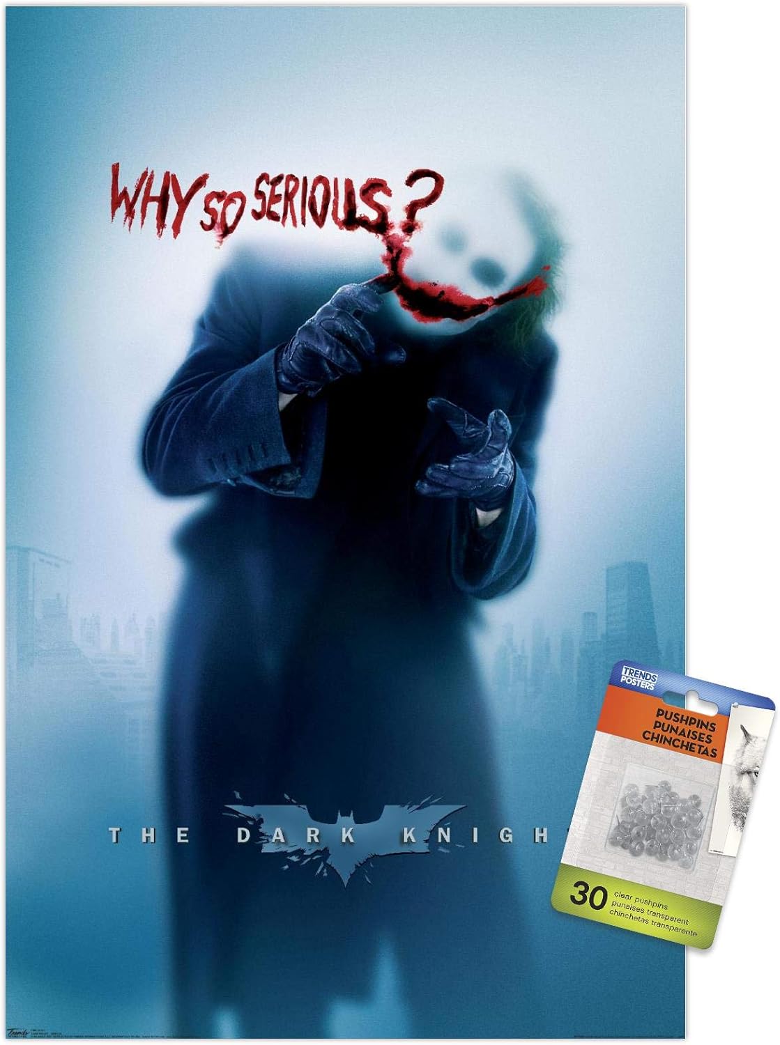 DCコミックス - ダークナイト - ジョーカー - Why So Serious ウォール