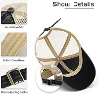 Vista 6 de Im Bob Doing Bob Things - Sombrero de camionero para hombre, sombrero de malla vintage para verano