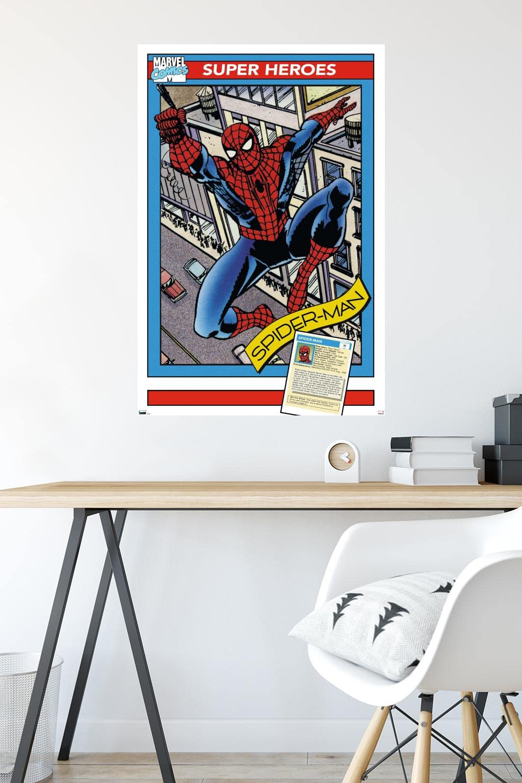 Amazon.com: Trends International Marvel Trading Cards - Spider-Man