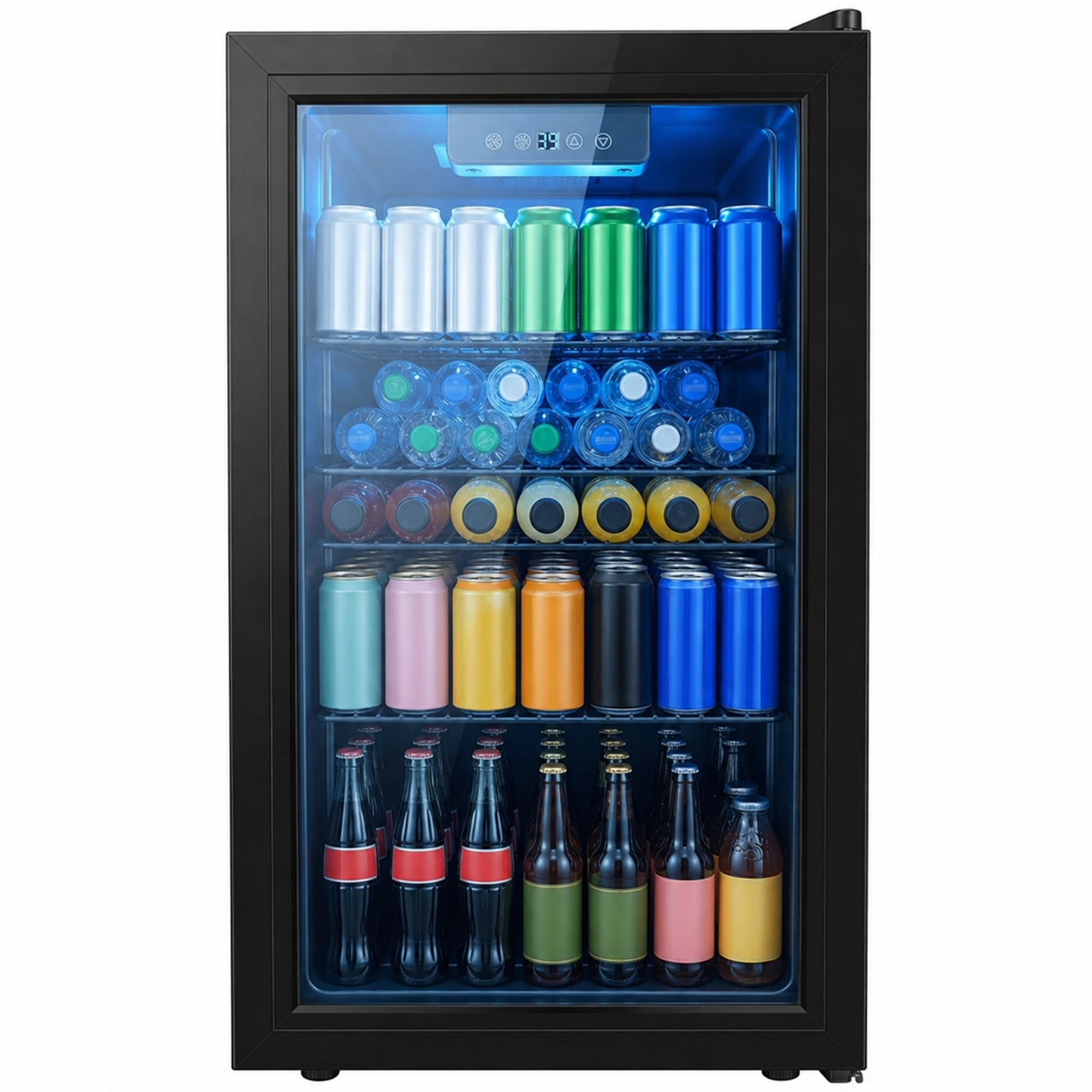Dawmilon ALBB92 3.2 cu ft Beverage Cooler Black