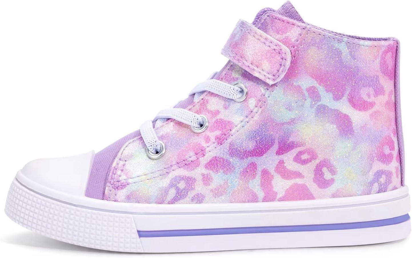 EUXTERPA Kids High Top Shoes Toddler Canvas Sneakers Boys Girls Casual Walking Sports Shoe