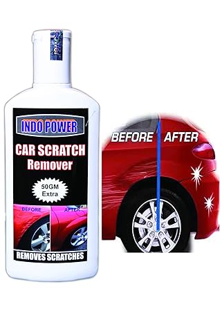 INDOPOWER X141-CAR Scratch Remover 200gm. All Colour Car & Bike Scratch Remover Advanced Formula Rubbing Compound (Not for Dent & Deep Scratches).