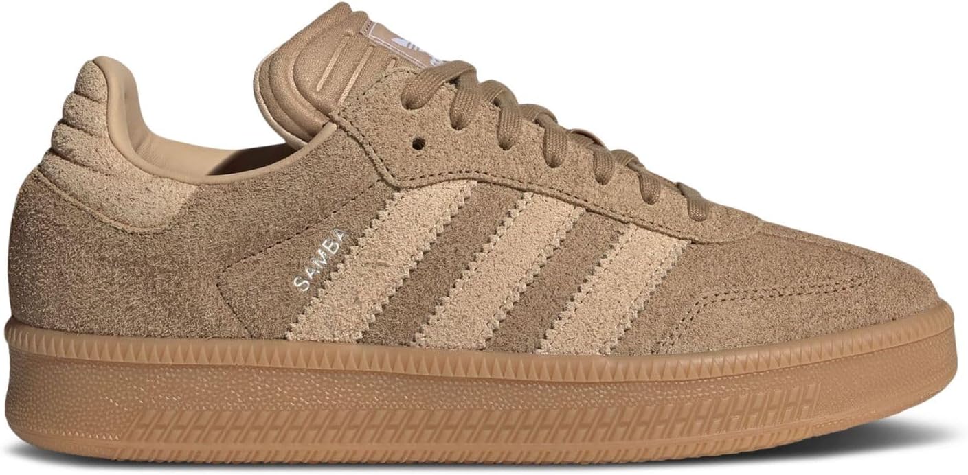 adidas Samba XLG Men's Shoes, Cardboard/Magic Beige/Gum, Size 9