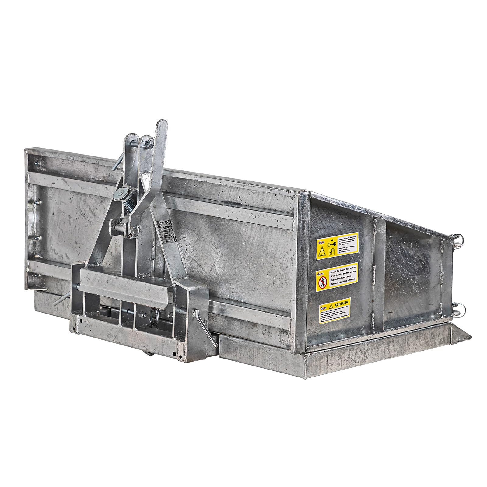 Traktor Heckcontainer Heckmulde Transportcontainer Mulde Container Kat 0 120 cm