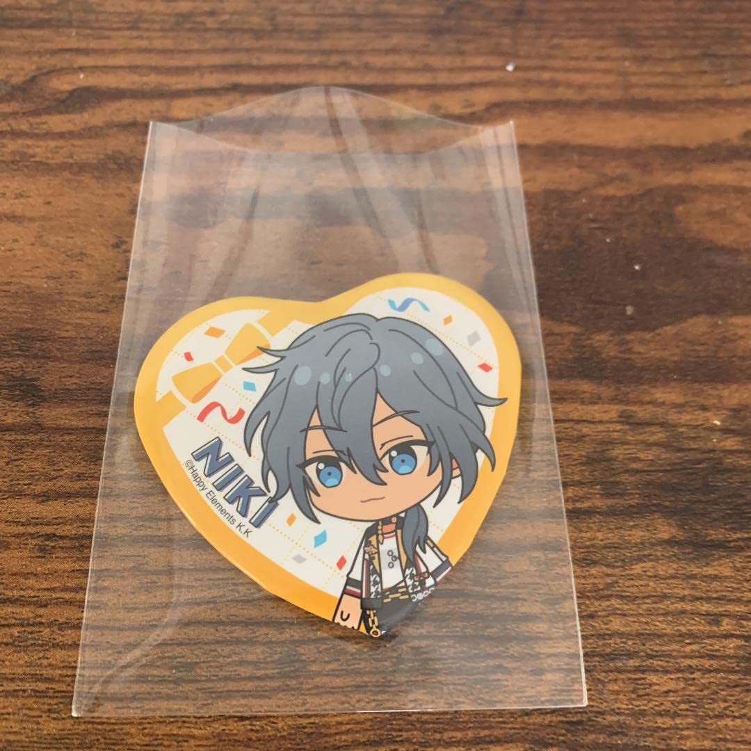 椎名ニキ 缶バッジ ハート缶