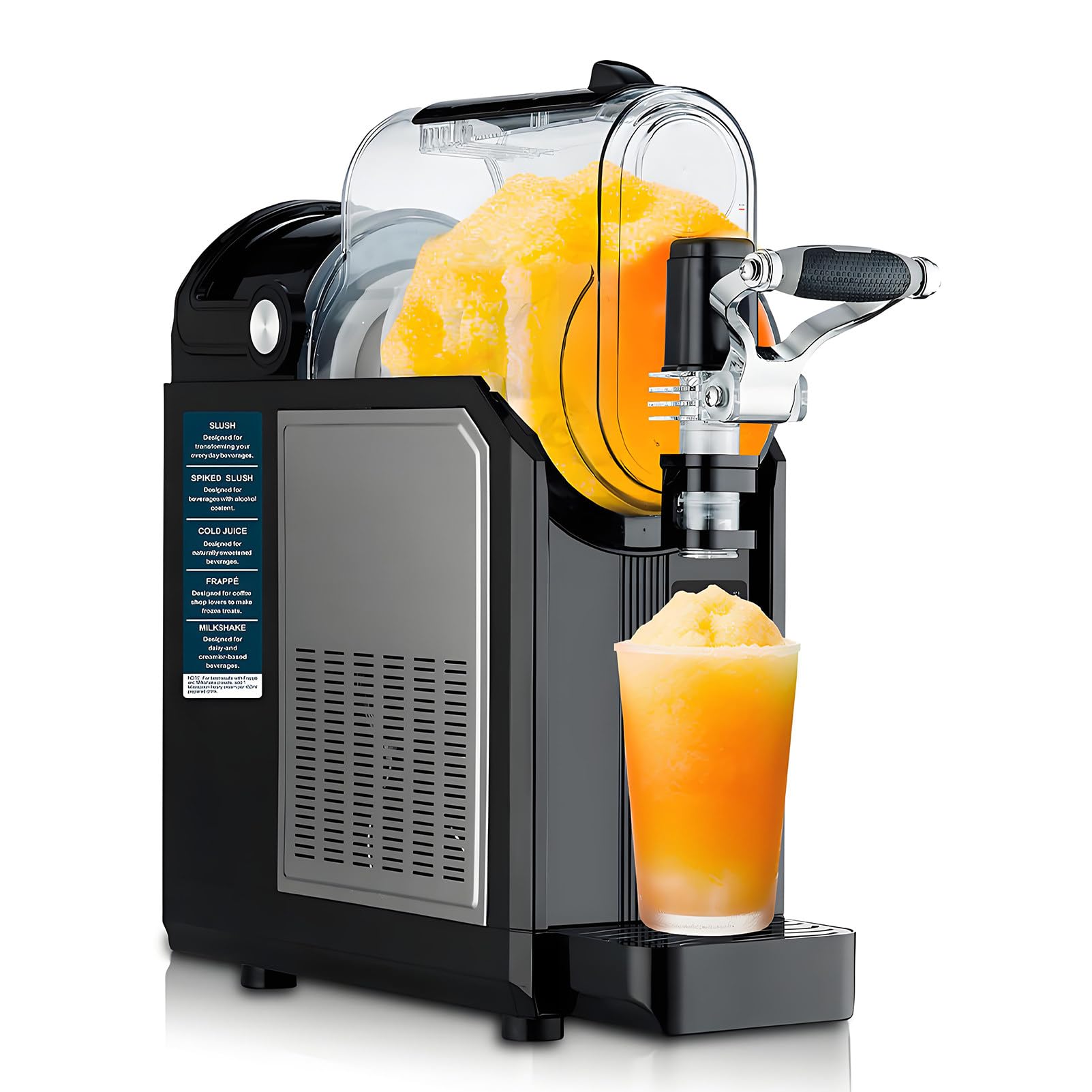 Epygnom Multicolor Slushie Maker Machine, 3L Fro-Zen Drink Maker And Slush Machine, No Ice Or Blending, 5 Touchscreen Presets, Self-Cleaning, Makes Slushies, Milkshakes, Frappés & Cocktail