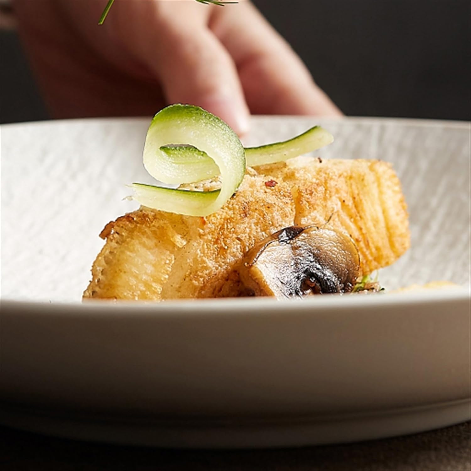 キャンプ用プレート、フルーツトレイ、家庭用深皿、セラミックサラダボウル、スープ皿、ホワイトロック皿、家庭用キッチンレストラン用プレー