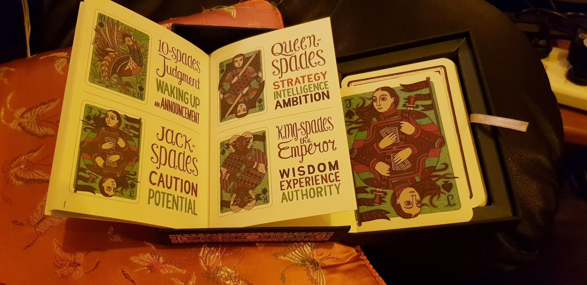 The Illuminated Tarot 53 Cards for Divination & Gameplay Keegan