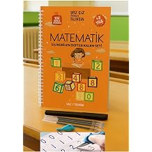 Matematik Sihirli Yaz  Seti Silinen Kabartmal  Oluklu Defter Yazma  ret 1 Kitap+1 Kalem+5 Yedek U