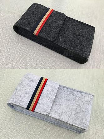 For GPD WIN 5 Case WIN5 7 Inch Sleeve Pouch Fabric Felt Stylish Bag For JP WIN 5 Stylish PC Tablet Case Dark Gray