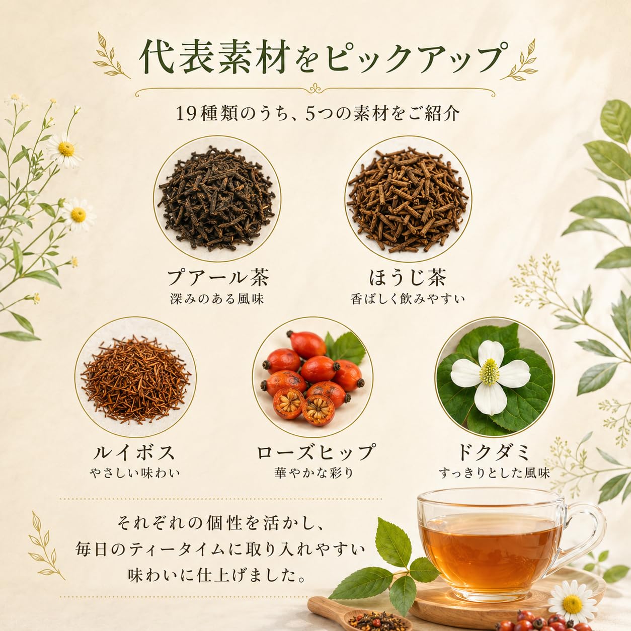 Amazon | ハーブdeリセット・ティ 30袋入り 混合茶 19種類のハーブ