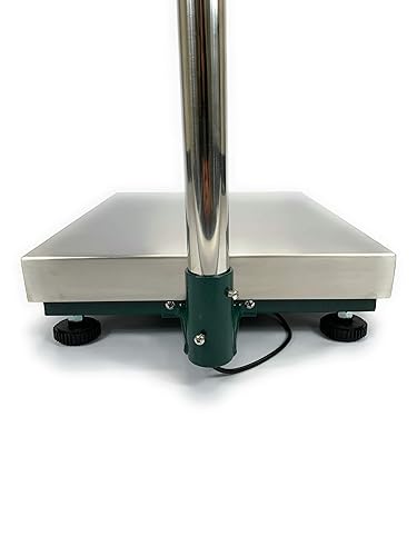 Miniatura 3 de 1000 lb Digital Floor 24" x 24" Banch Scale Electronic Platform Shipping 1,102.3lbs