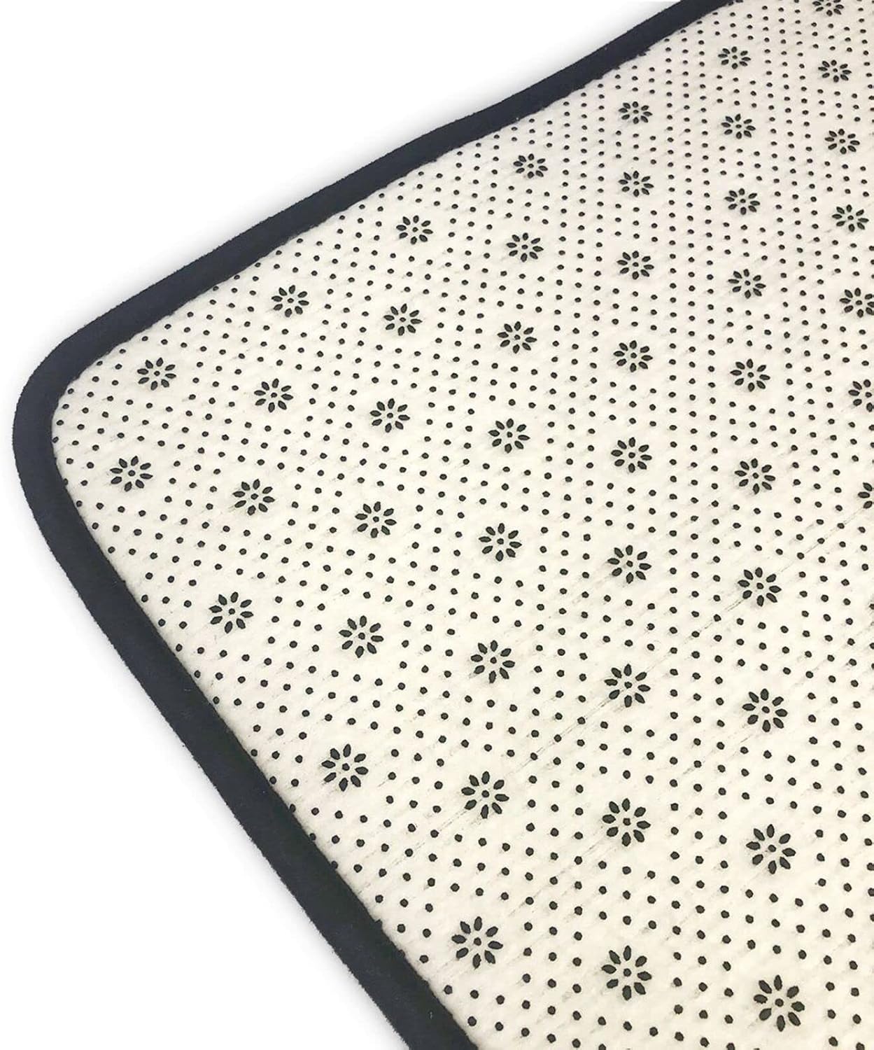 Flannel Non-Slip (Cute Penguin) Rug Pad 80×50in Soft Washable Protective for Hardwood Floors Bedroom Bathroom Living Room