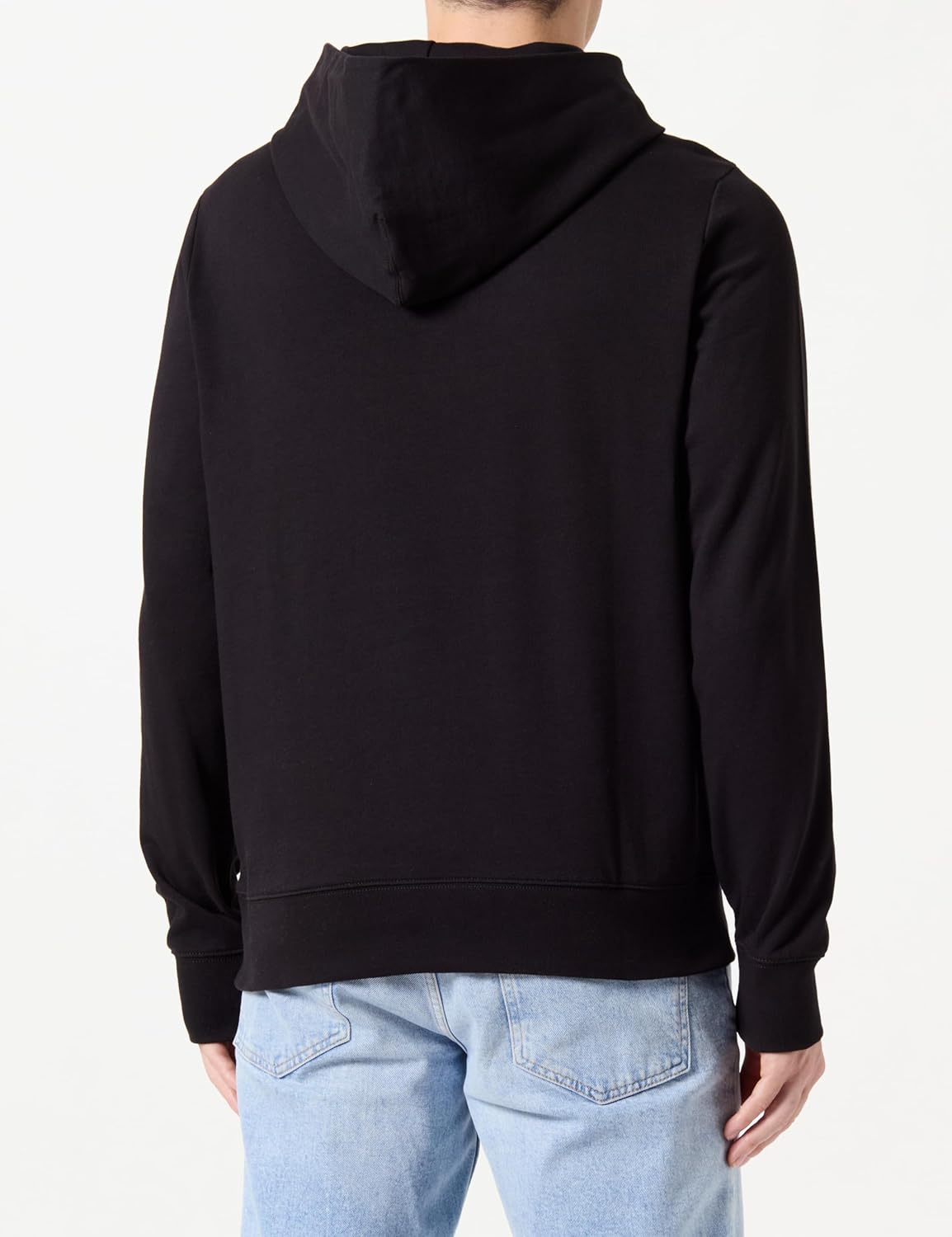 Tommy Hilfiger Felpa Uomo con Cappuccio M Nero (Black) - Immagine 3