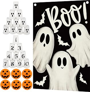 FYSUIMU Halloween Party Games, Toss Carnival Game, Trick or Treat