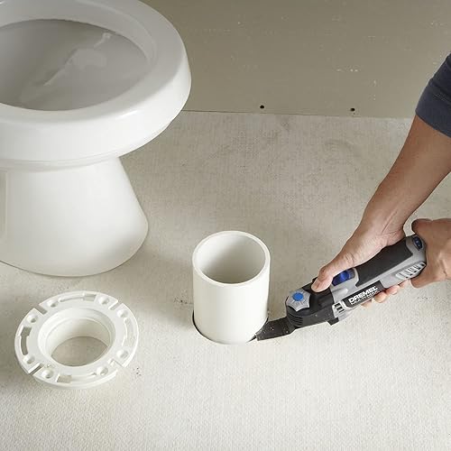 Miniatura 4 de Dremel MM480B-4 Paquete de 4 cuchillas oscilantes para herramientas de madera y paneles de yeso, hojas de sierra de corte empotrado de acero de alto