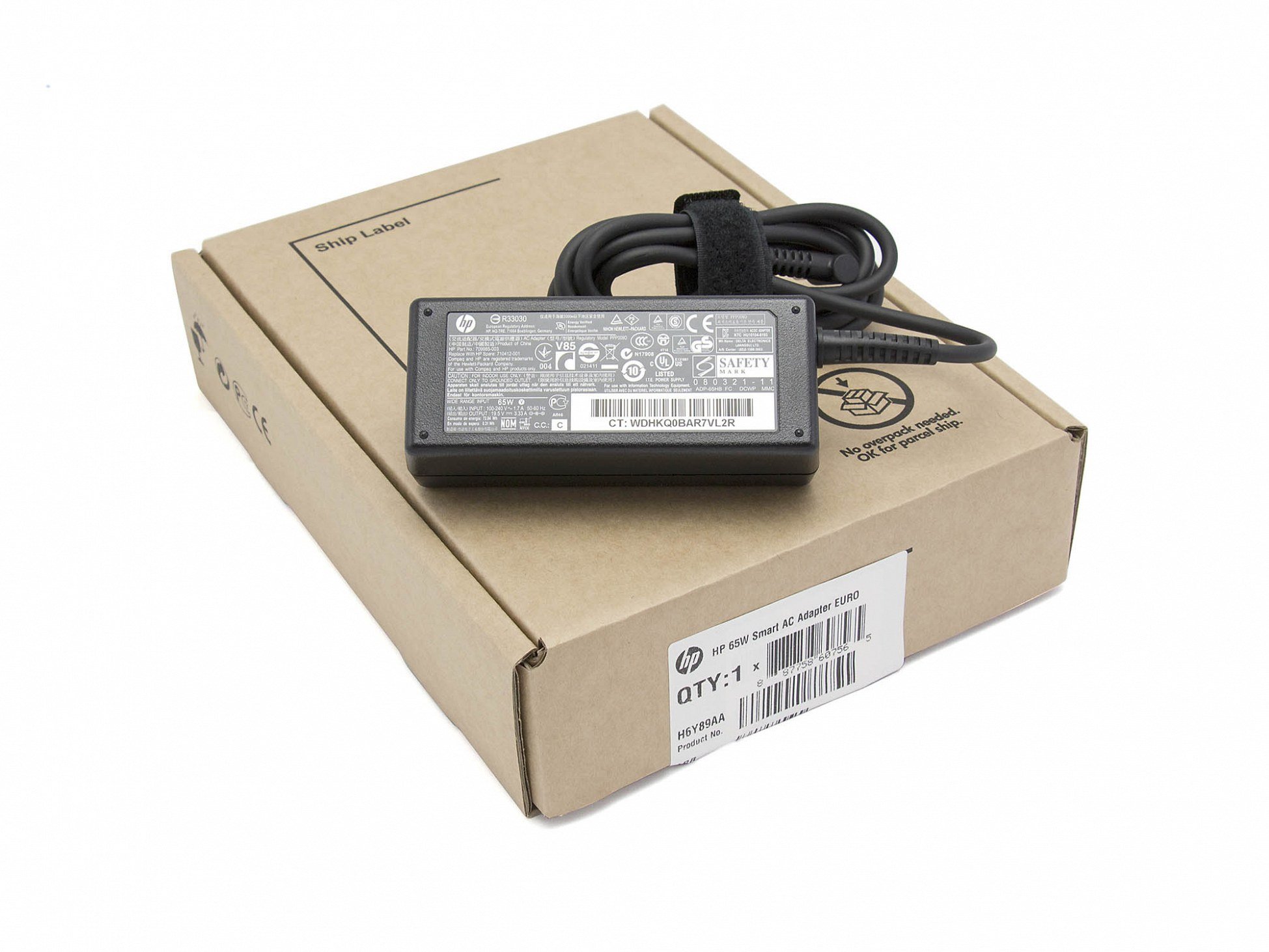 Adaptateur CA HP H6Y89AA#ABB idéal pour le télétravail - 6
