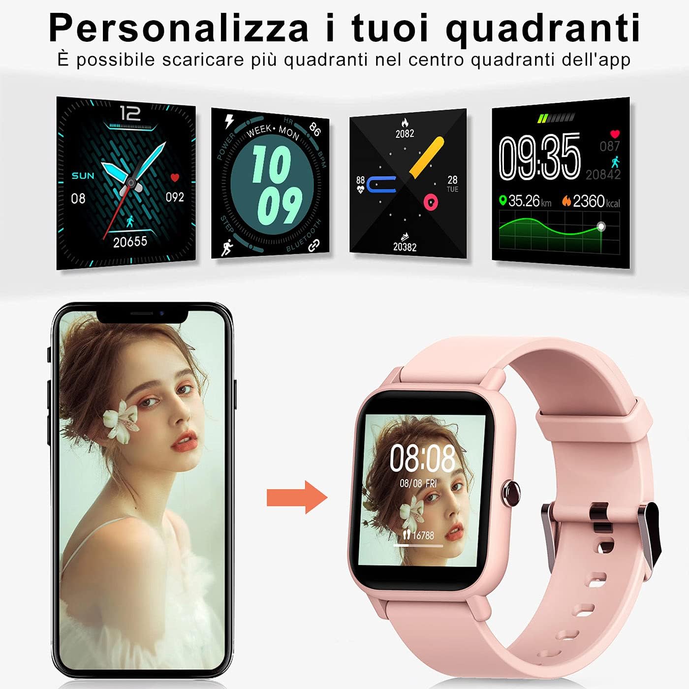Recensione Blackview Smartwatch Donna è un orologio fitness che offre