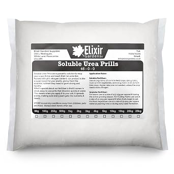 Elixir Gardens Water-Soluble Urea Prills Fast-Release Fertiliser 5kg Bag