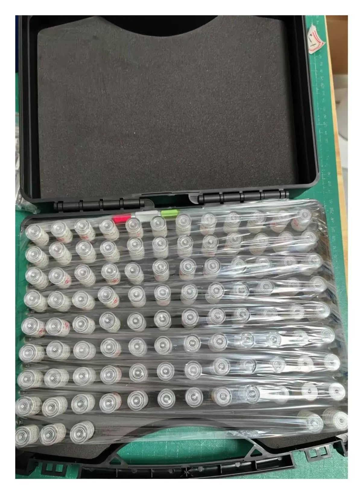 Stahlstiftlehre Stiftlehren-Set, 101 Stück/Set, 6–7, 7–8, 8–9, 9–10 mm, Schritte 0,01 mm, Stahlstiftstecker, Messwerkzeug, Loch(Range 9-10mm)