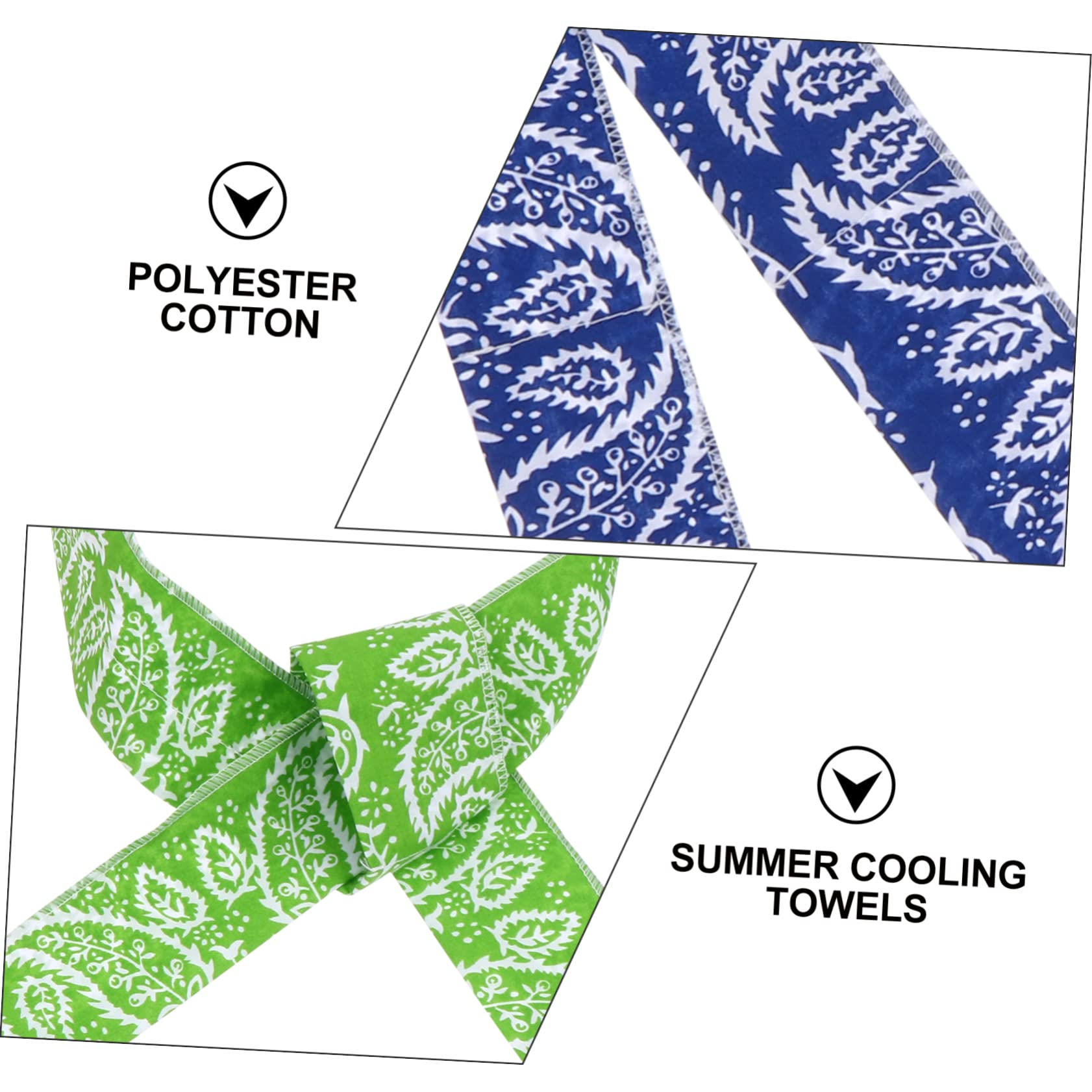 BESTonZON Paquete Toallas Deportivas De Enfriamiento Rápido Secado Absorbentes De Sudor Material Transpirable Toallas Portátiles para Yoga Fitness Camping Y 4 Piezas X 5