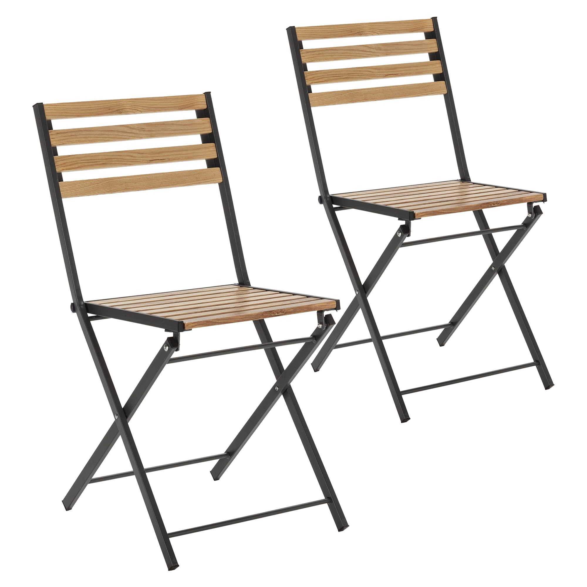 Chaises de jardin pliantes robustes Ambar contre le manque de place
