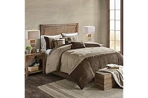 Madison Park Boone Cozy Microsuede Comforter Set - Faux Suede & Hotel Styling