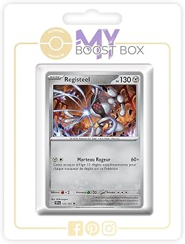 Registeel 125/191 Reverse - my-booster X  carlate et Violet 8 -  tincelles D ferlantes Box of 10 Pokemon French Cards