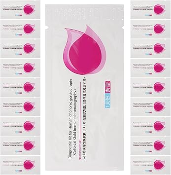 20pcs Pregnancy Test Strips for Women Home Test Plastic