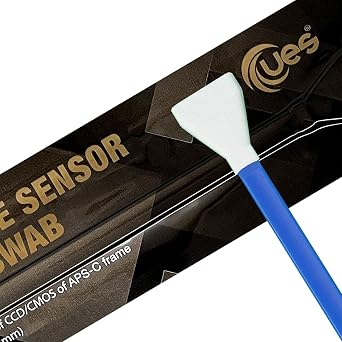 UES APS-C Sensor Cleaning Kit (APSC16) - 14pcs 16mm Sensor Cleaning Swabs & 15ml Alcohol-Free Sensor Cleaner - Compatible with Sony, Nikon, Canon, Fujifilm APS-C DSLR & Mirrorless Cameras