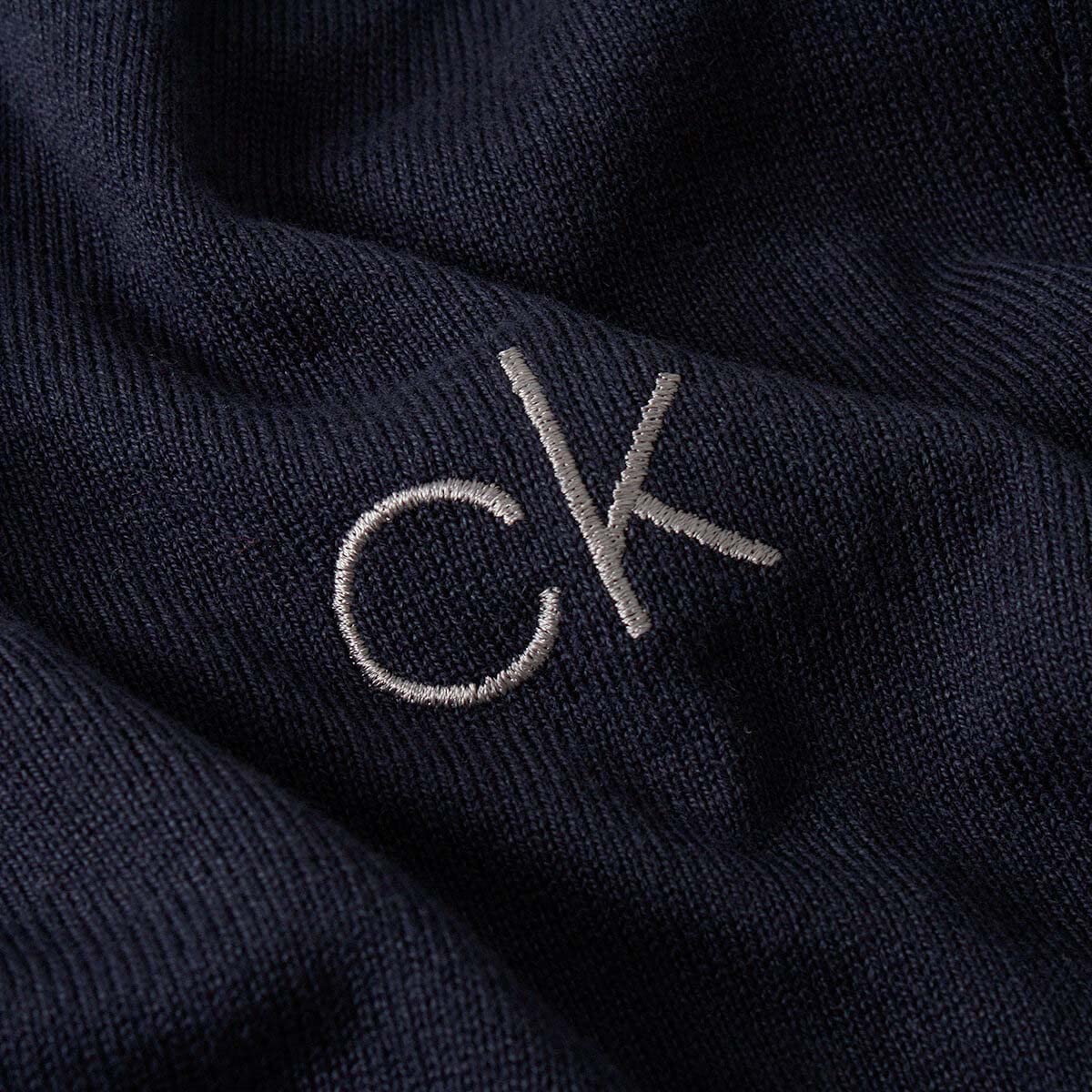 Calvin Klein Herren V-Neck Tour Golfpullover - Marine - XXXXL