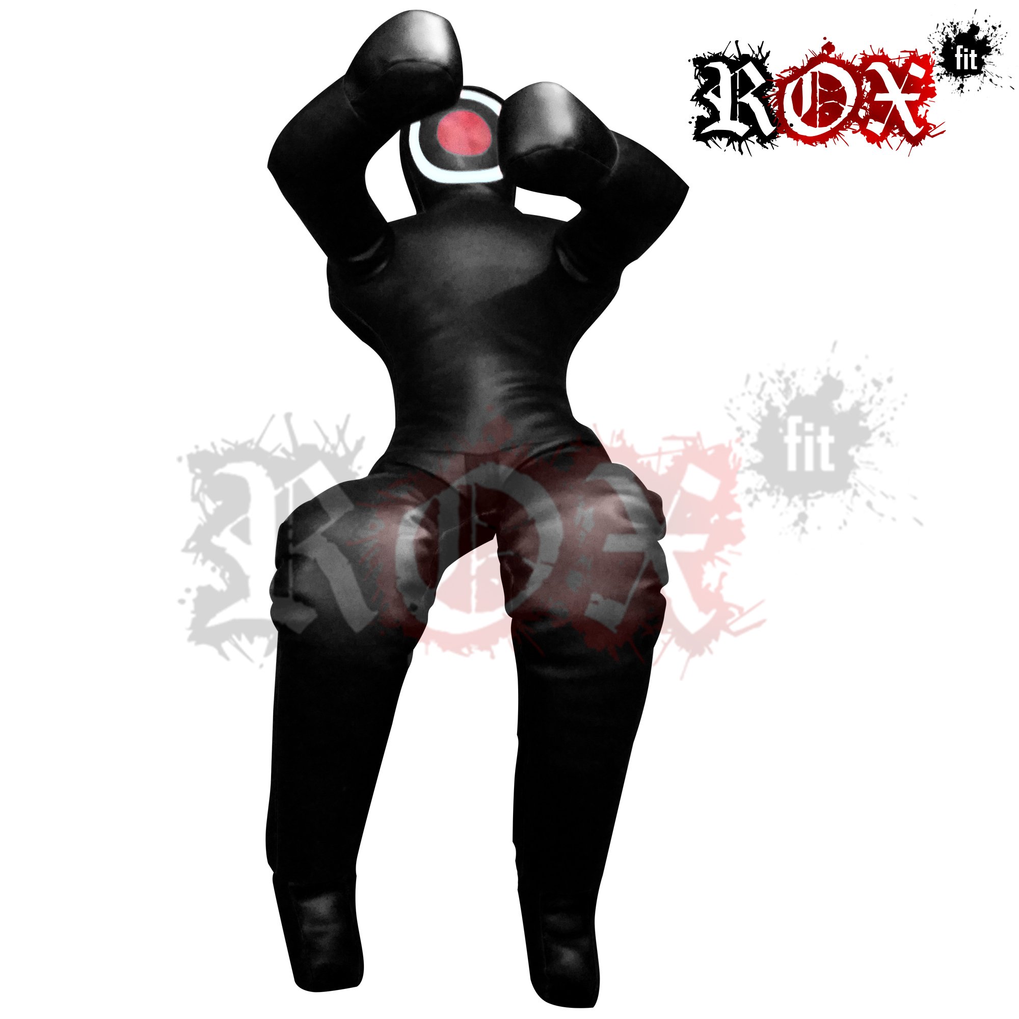 Mannequin d'entraînement de ROX Fit - Position du jiu-jitsu brésilien - 180 cm - Non rempli
