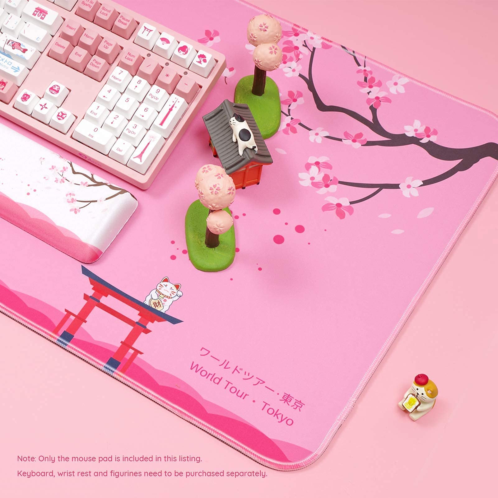 Akko World Tour Tokyo 3087 R1 Keyboard And Mousepad Set Programmable