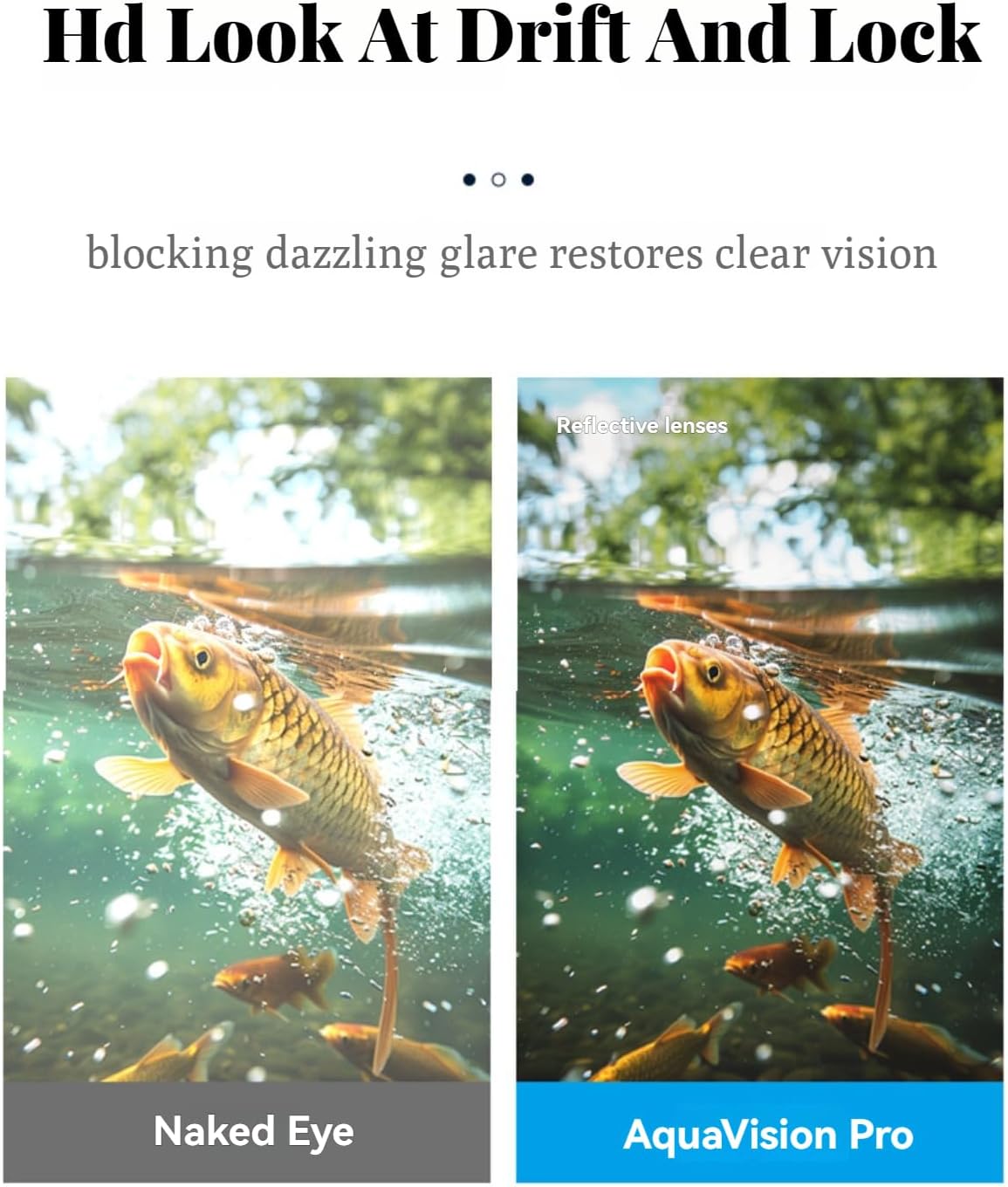 Fishing Glasses to See Fish in Water - Polarized Fishing Glasses for Men
