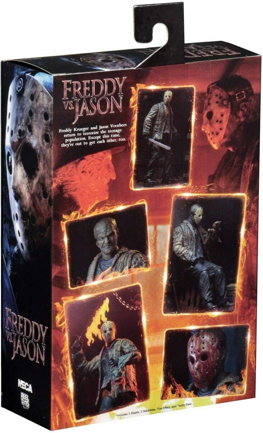 NECA Freddy vs Jason - 7” Scale Action Figure - Ultimate Jason