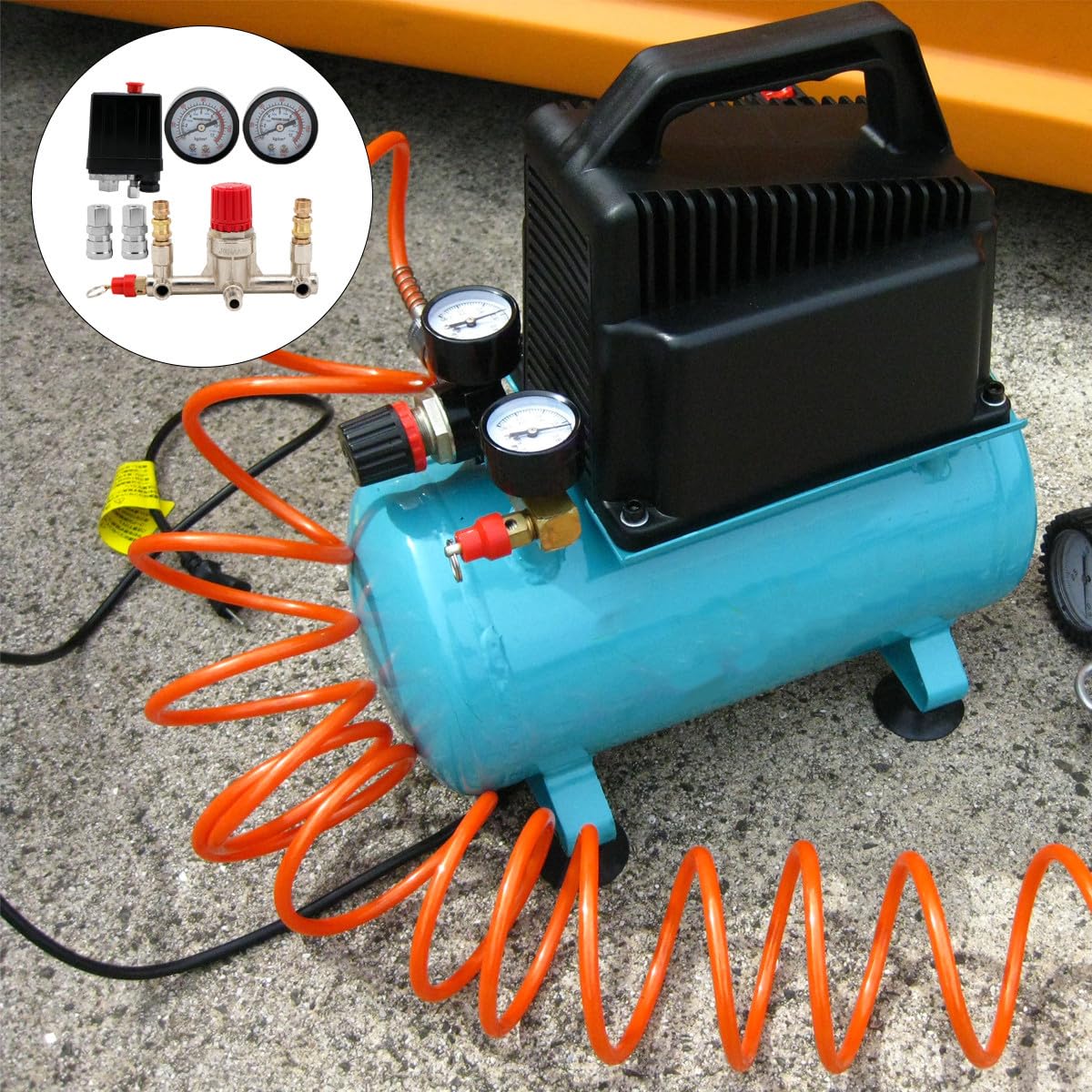 Régulateur de Pression pour Compresseur D'air 220/380v 20a
